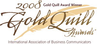 2008 Gold Quill Award
